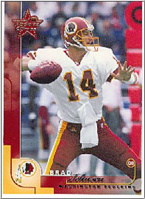 NFL 2000 Leaf Rookies and Stars - No 96 - Brad Johnson