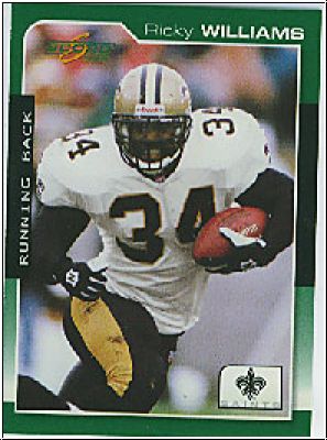 NFL 2000 Score - No 126 - Ricky Williams