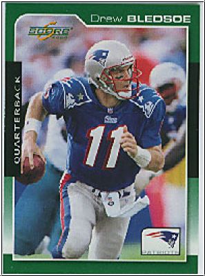 NFL 2000 Score - No 115 - Drew Bledsoe