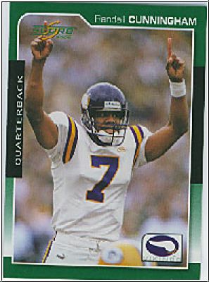 NFL 2000 Score - No 113 - Randall Cunningham