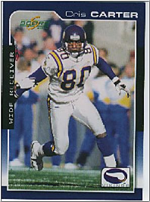 NFL 2000 Score - No 110 - Cris Carter