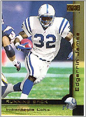 NFL 2000 SkyBox - No 2 - Edgerrrin James