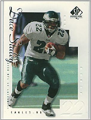 NFL 2000 SP Authentic - No 63 - Duce Staley