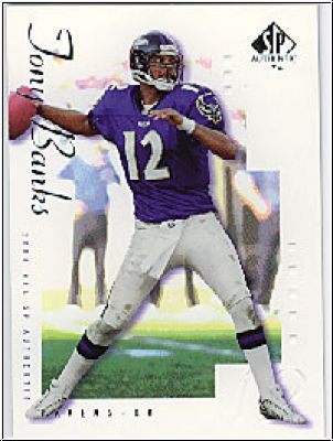 NFL 2000 SP Authentic - No 7 - Tony Banks