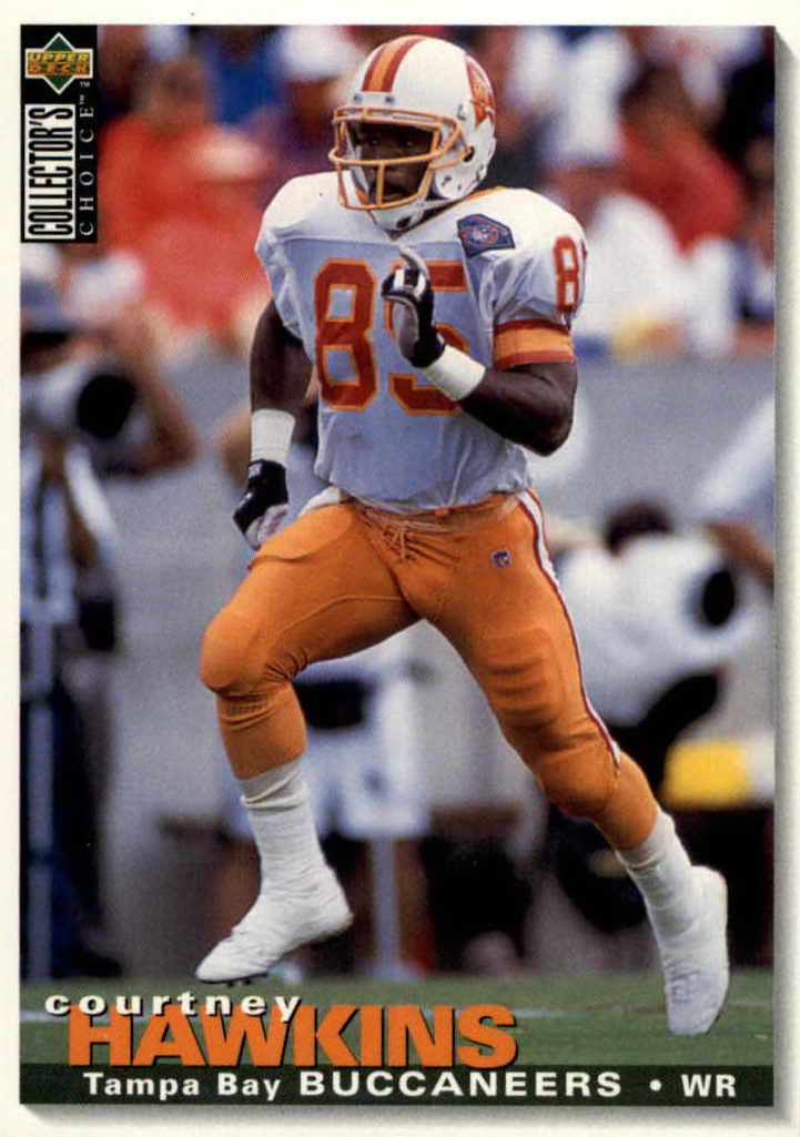 NFL 1995 Collector's Choice - No 186 - Courtney Hawkins