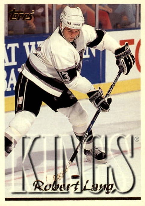 NHL 1995/96 Topps - No. 186 - Robert Lang