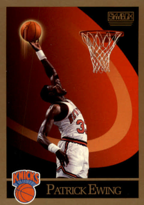 NBA 1990-91 SkyBox - No 187 - Patrick Ewing