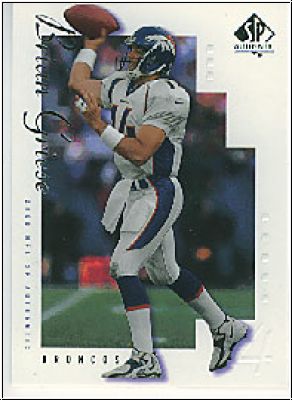 NFL 2000 SP Authentic - No 28 - Brian Griese