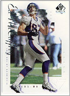 NFL 2000 SP Authentic - No 27 - Ed McCaffrey