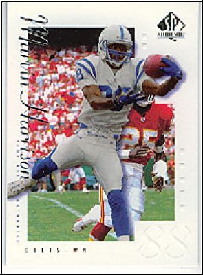 NFL 2000 SP Authentic - No. 37 - Marvin Harrison