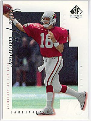 NFL 2000 SP Authentic - No 1 - Jake Plummer