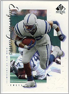 NFL 2000 SP Authentic - No. 36 - Edgerrin James