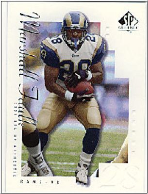 NFL 2000 SP Authentic - No 68 - Marshall Faulk