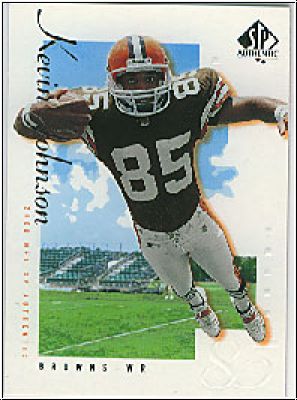 NFL 2000 SP Authentic - No 19 - Kevin Johnson