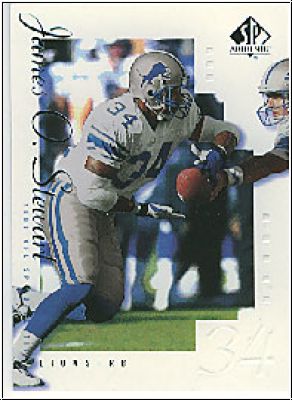 NFL 2000 SP Authentic - No. 31 - James O. Stewart