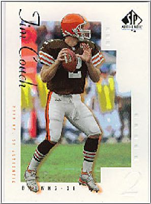 NFL 2000 SP Authentic - No 18 - Tim Couch