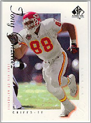 NFL 2000 SP Authentic - No. 42 - Tony Gonzalez