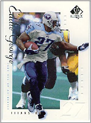 NFL 2000 SP Authentic - No 85 - Eddie George