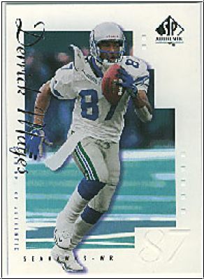 NFL 2000 SP Authentic - No 80 - Derrick Mayes