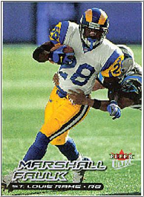 NFL 2000 Ultra - No 50 - Marshall Faulk