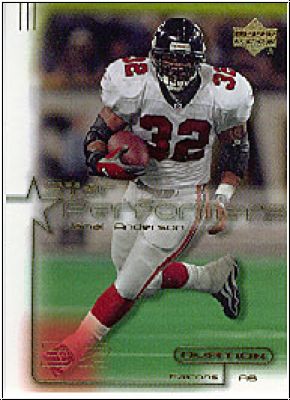 NFL 2000 Upper Deck Ovation Star Performers - No SP15 - Anderson