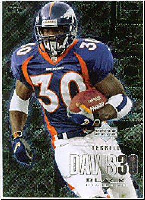 NFL 2000 Black Diamond - No 34 - Terrell Davis