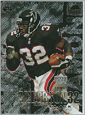 NFL 2000 Black Diamond - No 6 - Jamal Anderson