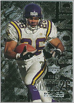 NFL 2000 Black Diamond - No 62 - Robert Smith