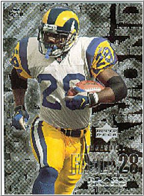 NFL 2000 Black Diamond - No 92 - Marshall Faulk