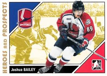 NHL 2007-08 ITG Heroes and Prospects - No 188 - Joshua Bailey