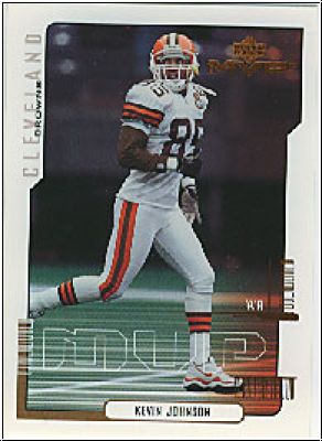 NFL 2000 Upper Deck MVP - No 39 - Kevin Johnson