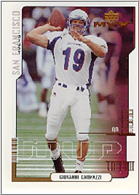 NFL 2000 Upper Deck MVP - No 217 - Giovanni Carmazzi