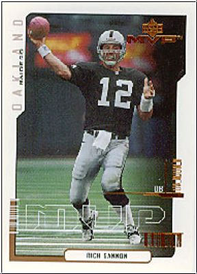 NFL 2000 Upper Deck MVP - No 121 - Rich Gannon