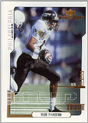 NFL 2000 Upper Deck MVP - No 213 - Todd Pinkston