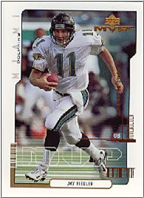 NFL 2000 Upper Deck MVP - No. 84 - Jay Fiedler