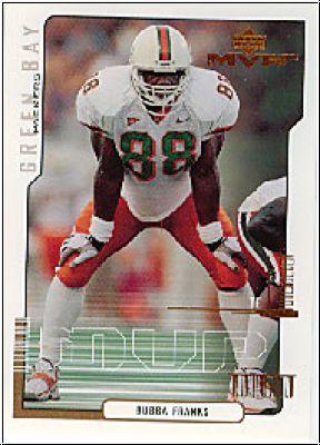 NFL 2000 Upper Deck MVP - No 195 - Bubba Franks