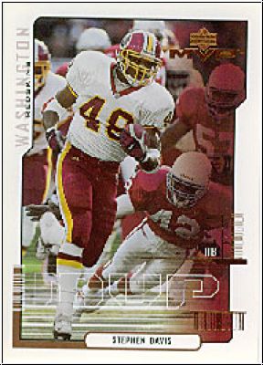 NFL 2000 Upper Deck MVP - No 182 - Stephen Davis