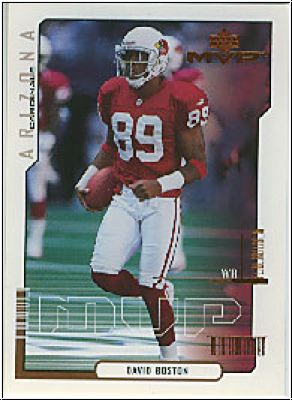 NFL 2000 Upper Deck MVP - No 4 - David Boston