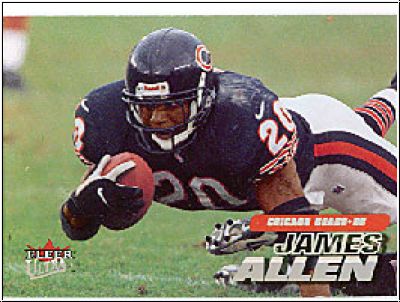 NFL 2001 Ultra - No 184 - James Allen