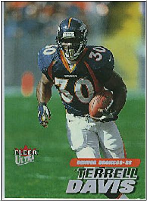 NFL 2001 Ultra - No 81 - Terrell Davis