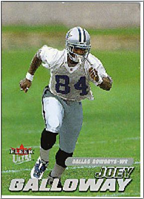 NFL 2001 Ultra - No 17 - Joey Galloway