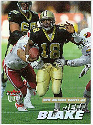 NFL 2001 Ultra - No 11 - Jeff Blake