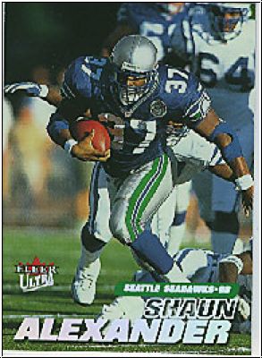 NFL 2001 Ultra - No 164 - Shaun Alexander