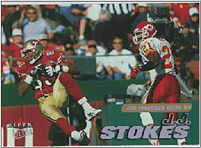 NFL 2001 Ultra - No 57 - JJ Stokes