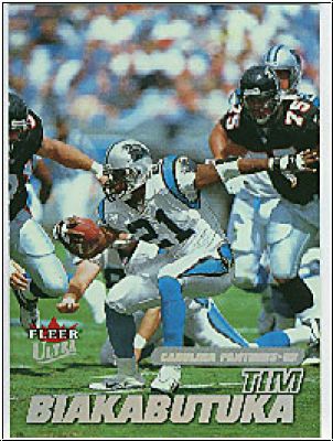 NFL 2001 Ultra - No 204 - Tim Biakabutuka