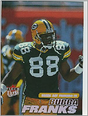 NFL 2001 Ultra - No 187 - Bubba Franks