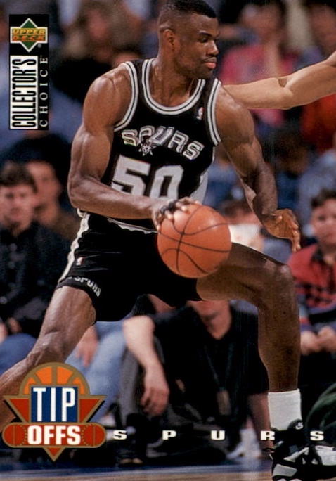 NBA 1994-95 Collector's Choice International German - No 189 - David Robinson