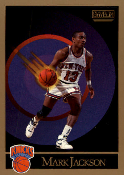 NBA 1990-91 SkyBox - No 189 - Mark Jackson