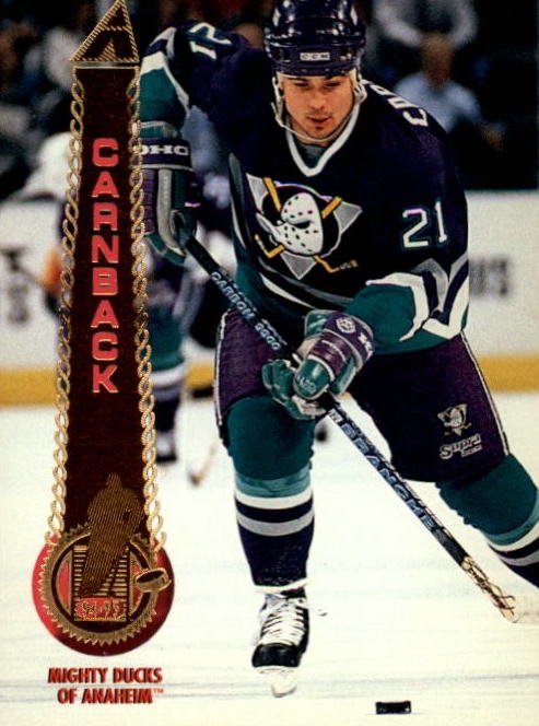 NHL 1994 / 95 Pinnacle - No 189 - Patrick Carnback