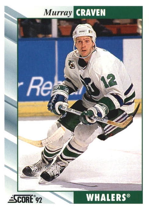 NHL 1992 / 93 Score - No 18 - Murray Craven